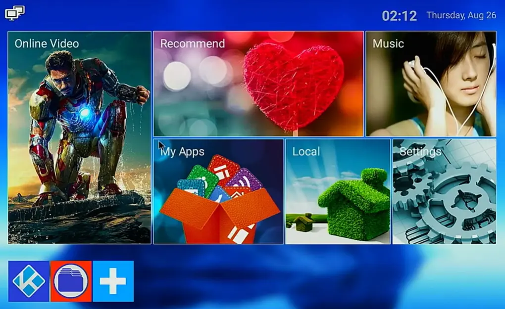 interfaz mxq pro 4k 5g android 11.1