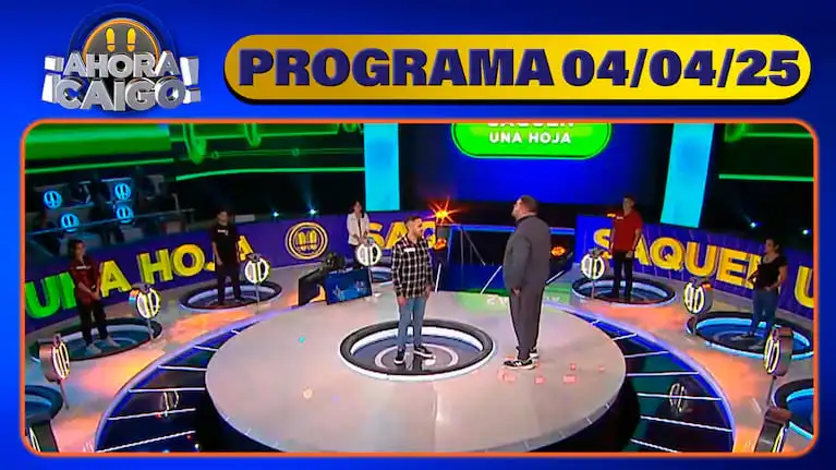 ahora caigo juego