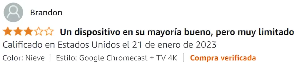 google chromecast opinion
